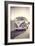 Surfers Vintage VW Bus-Edward M. Fielding-Framed Photographic Print