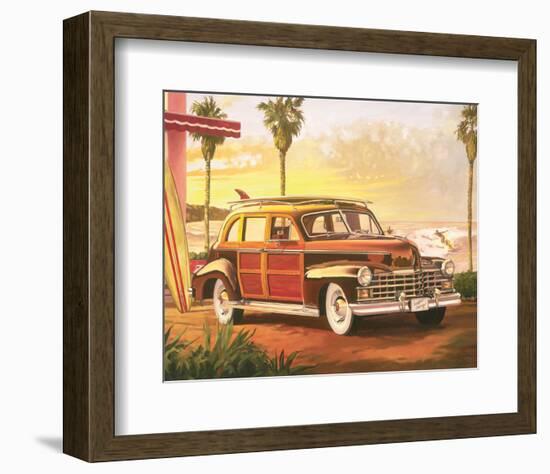 Surfin Crazy-Graham Reynolds-Framed Art Print