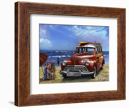 Surfin Usa-Scott Westmoreland-Framed Art Print