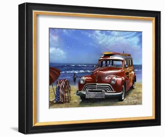 Surfin Usa-Scott Westmoreland-Framed Art Print