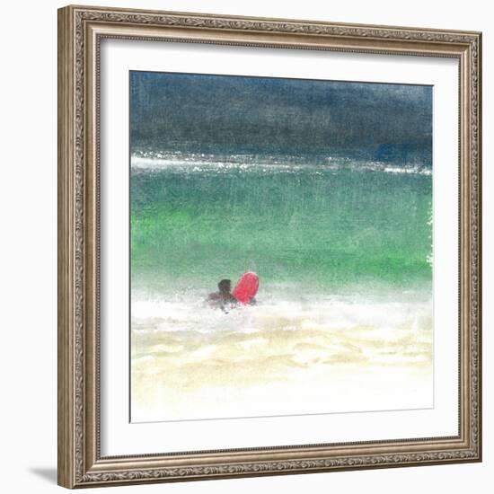 Surfing 2, Sri Lanka, 2015-Lincoln Seligman-Framed Giclee Print