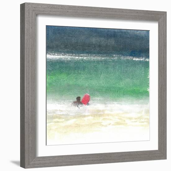 Surfing 2, Sri Lanka, 2015-Lincoln Seligman-Framed Giclee Print