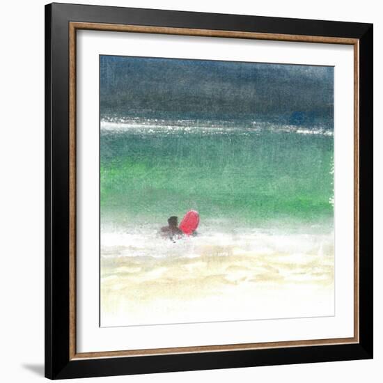 Surfing 2, Sri Lanka, 2015-Lincoln Seligman-Framed Giclee Print