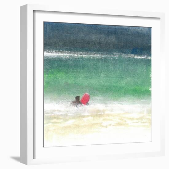 Surfing 2, Sri Lanka, 2015-Lincoln Seligman-Framed Giclee Print