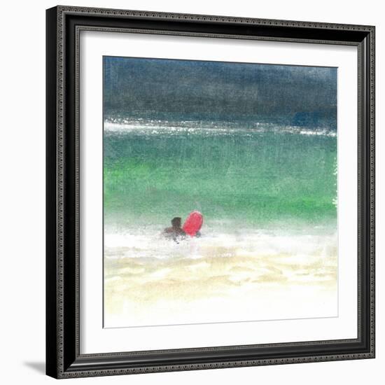 Surfing 2, Sri Lanka, 2015-Lincoln Seligman-Framed Giclee Print