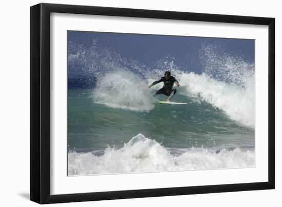 Surfing 3-Chris Bliss-Framed Photographic Print