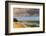 Surfing action at Praia Grande Beach in Colares, Portugal-Chuck Haney-Framed Photographic Print