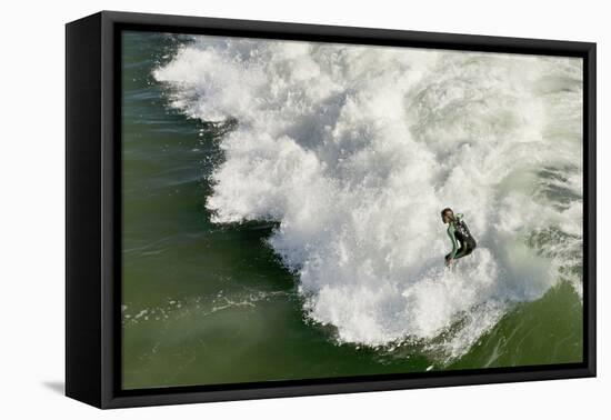 Surfing III-Karyn Millet-Framed Premier Image Canvas