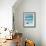 Surfing in Chesil House, 2014 (Oil on Canvas)-Liz Wright-Framed Giclee Print displayed on a wall