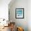 Surfing in Chesil House, 2014 (Oil on Canvas)-Liz Wright-Framed Giclee Print displayed on a wall