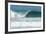 Surfing inside the Barrel in Barra Da Tijuca Beach, Rio De Janeiro, Brazil-Vitor Marigo-Framed Photographic Print