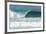 Surfing inside the Barrel in Barra Da Tijuca Beach, Rio De Janeiro, Brazil-Vitor Marigo-Framed Photographic Print