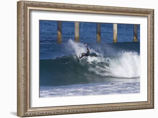 Surfing IV-Lee Peterson-Framed Photographic Print