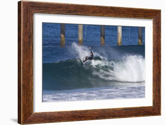 Surfing IV-Lee Peterson-Framed Photographic Print