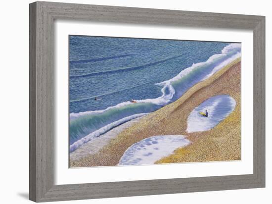 Surfing Portland Style, 2006-Liz Wright-Framed Giclee Print