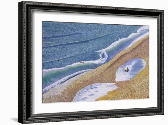 Surfing Portland Style, 2006-Liz Wright-Framed Giclee Print