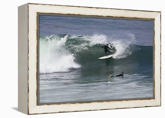 Surfing X-Lee Peterson-Framed Premier Image Canvas