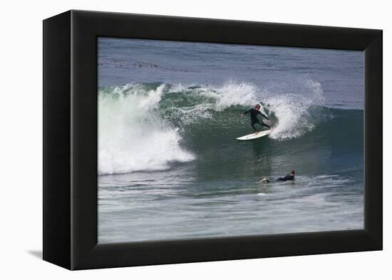 Surfing X-Lee Peterson-Framed Premier Image Canvas