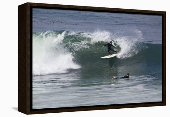 Surfing X-Lee Peterson-Framed Premier Image Canvas