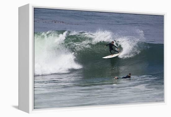 Surfing X-Lee Peterson-Framed Premier Image Canvas