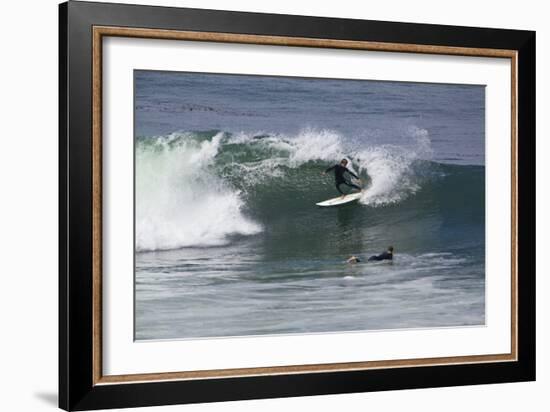 Surfing X-Lee Peterson-Framed Photographic Print