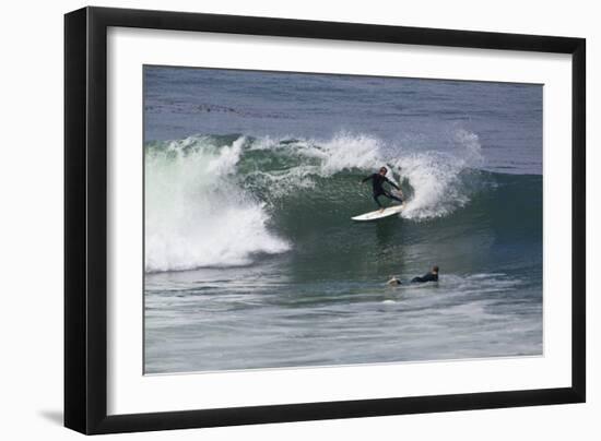 Surfing X-Lee Peterson-Framed Photographic Print