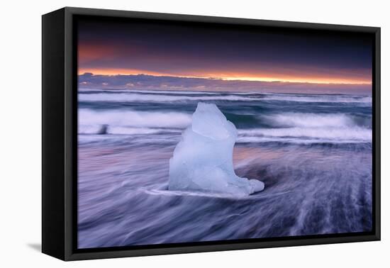 Surfing-Michael Blanchette-Framed Premier Image Canvas