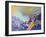 Surfing-Abstract Graffiti-Framed Giclee Print