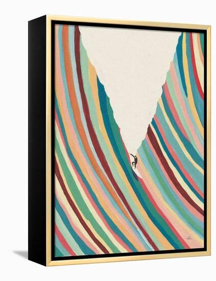 Surfingwithstache-Fabian Lavater-Framed Premier Image Canvas