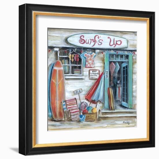 Surfs Up-Marilyn Dunlap-Framed Art Print