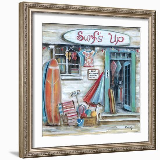 Surfs Up-Marilyn Dunlap-Framed Art Print