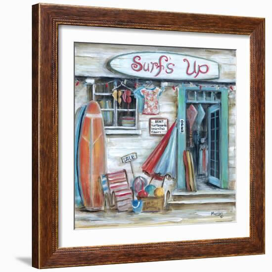 Surfs Up-Marilyn Dunlap-Framed Art Print