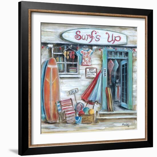 Surfs Up-Marilyn Dunlap-Framed Art Print