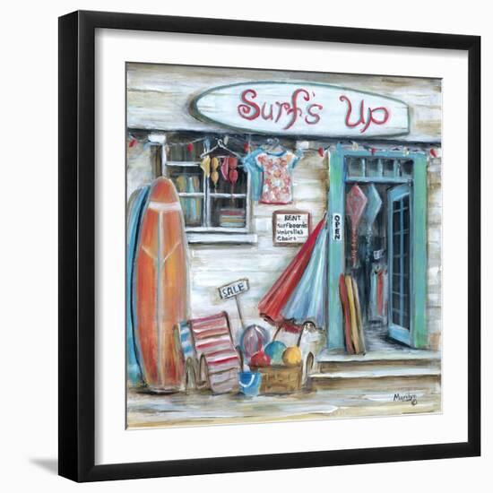 Surfs Up-Marilyn Dunlap-Framed Art Print