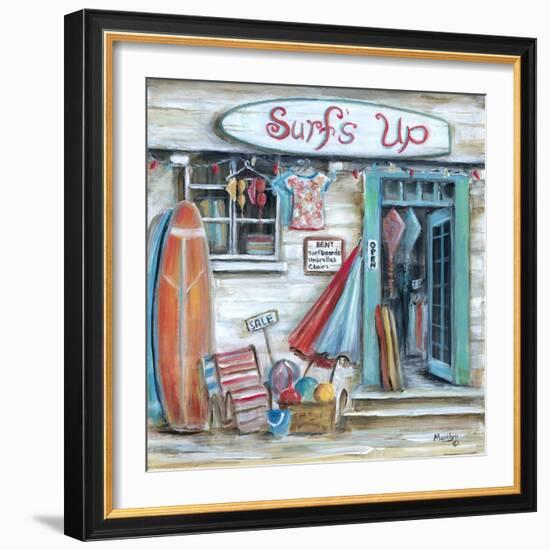 Surfs Up-Marilyn Dunlap-Framed Art Print