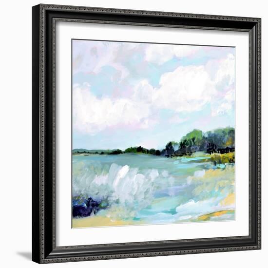 Surfscape I-Karen Fields-Framed Art Print