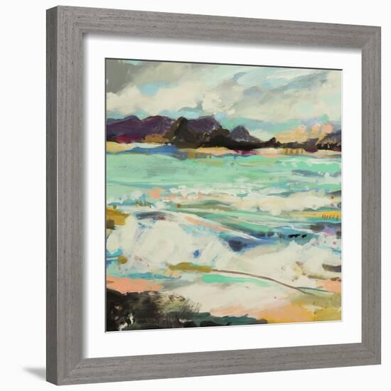 Surfscape VI-Karen Fields-Framed Art Print