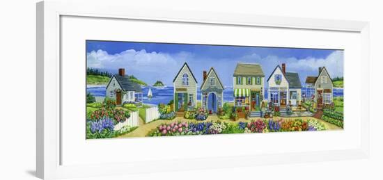 Surfside Village-Geraldine Aikman-Framed Giclee Print