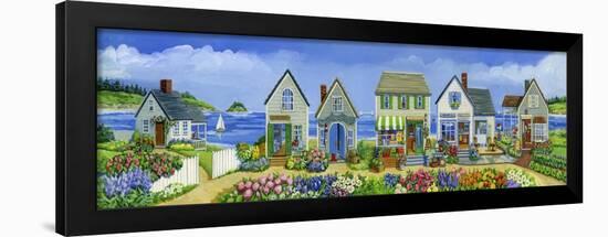 Surfside Village-Geraldine Aikman-Framed Giclee Print