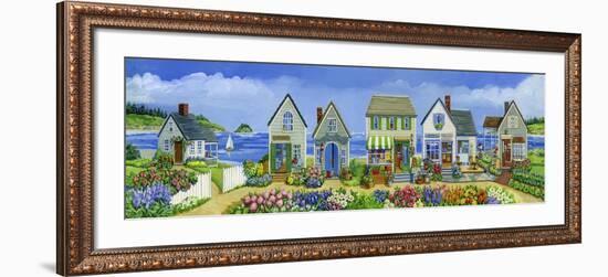 Surfside Village-Geraldine Aikman-Framed Giclee Print