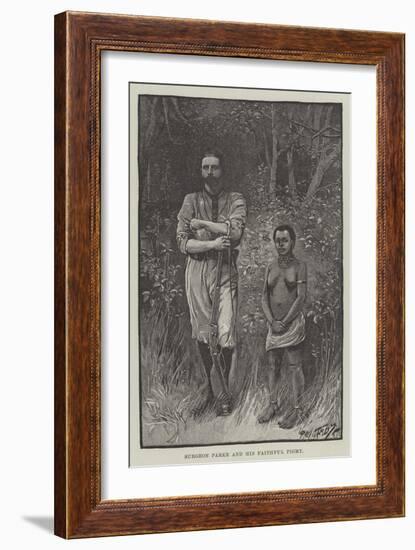 Surgeon Parke and His Faithful Pigmy-Paul Hardy-Framed Giclee Print