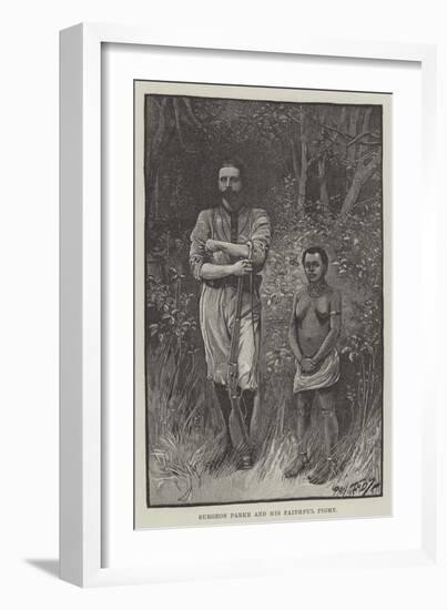 Surgeon Parke and His Faithful Pigmy-Paul Hardy-Framed Giclee Print