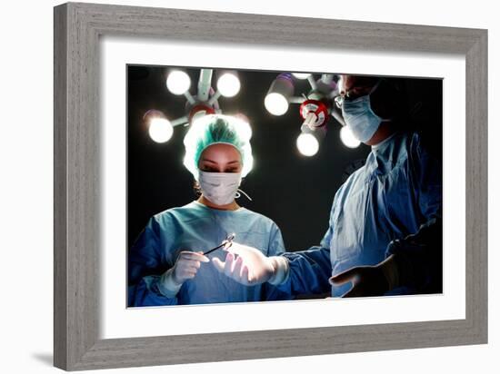 Surgeons-Mauro Fermariello-Framed Photographic Print