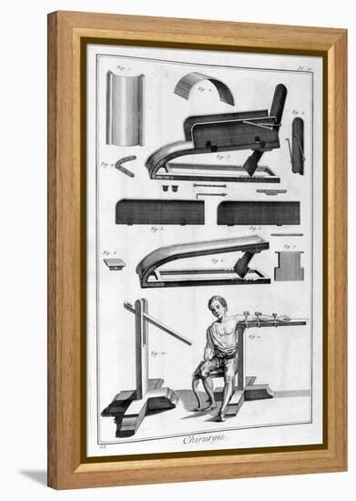 Surgery, 1751-1777-Denis Diderot-Framed Premier Image Canvas