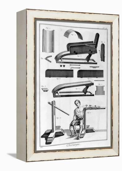 Surgery, 1751-1777-Denis Diderot-Framed Premier Image Canvas