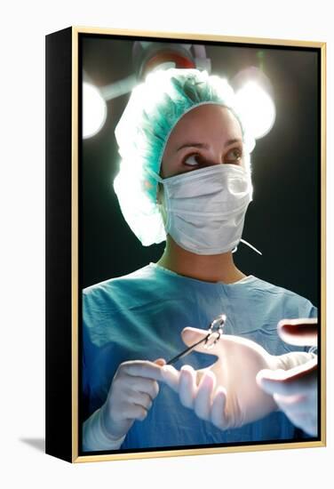 Surgery-Mauro Fermariello-Framed Premier Image Canvas