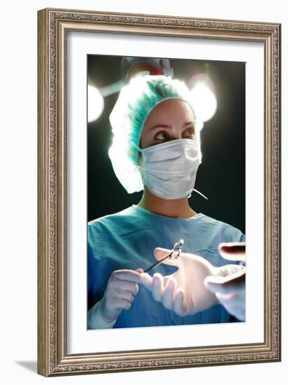 Surgery-Mauro Fermariello-Framed Photographic Print