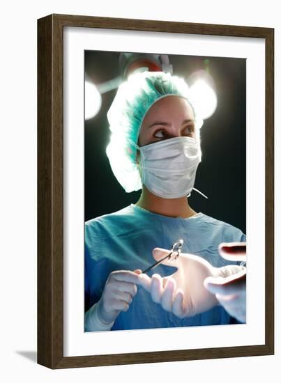 Surgery-Mauro Fermariello-Framed Photographic Print