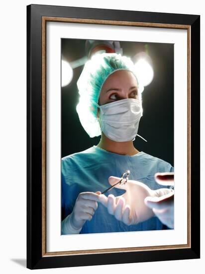 Surgery-Mauro Fermariello-Framed Photographic Print