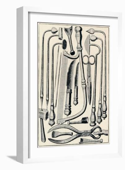 'Surgical Instruments', 1639, (1903)-Unknown-Framed Giclee Print